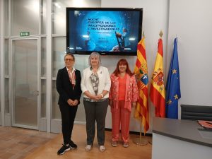 En la rueda de prensa también han participado la Directora General de Ciencia e Innovación del Gobierno de Aragón, Pilar Gayán, y la vicerrectora de Cultura Científica de Universidad de Zaragoza, Mª Pilar Pina
