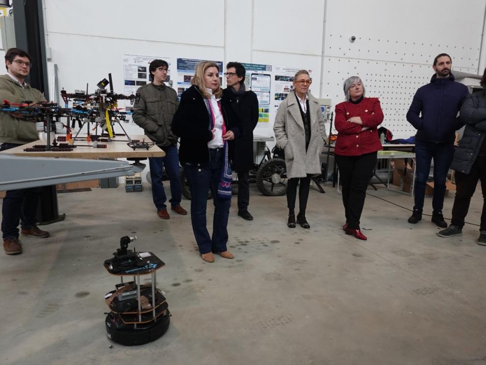 Visita Pérez Forniés al i3a