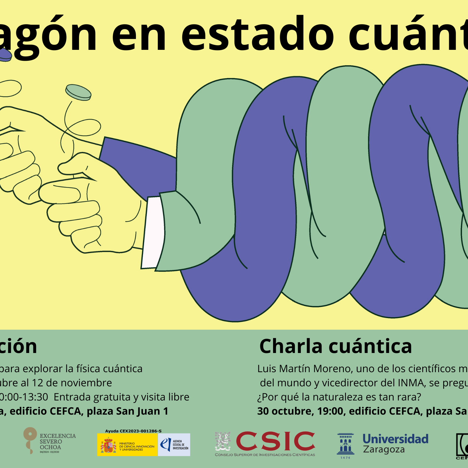 aragon en estado cuantico