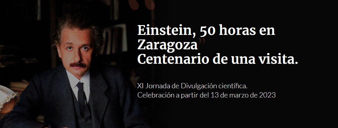 Zaragoza recibirá a Einstein el lunes 13 de marzo