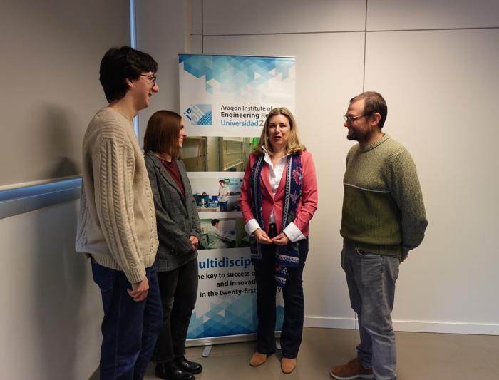 Aragón blinda su vanguardia tecnológica con la visita de la Consejera al I3A