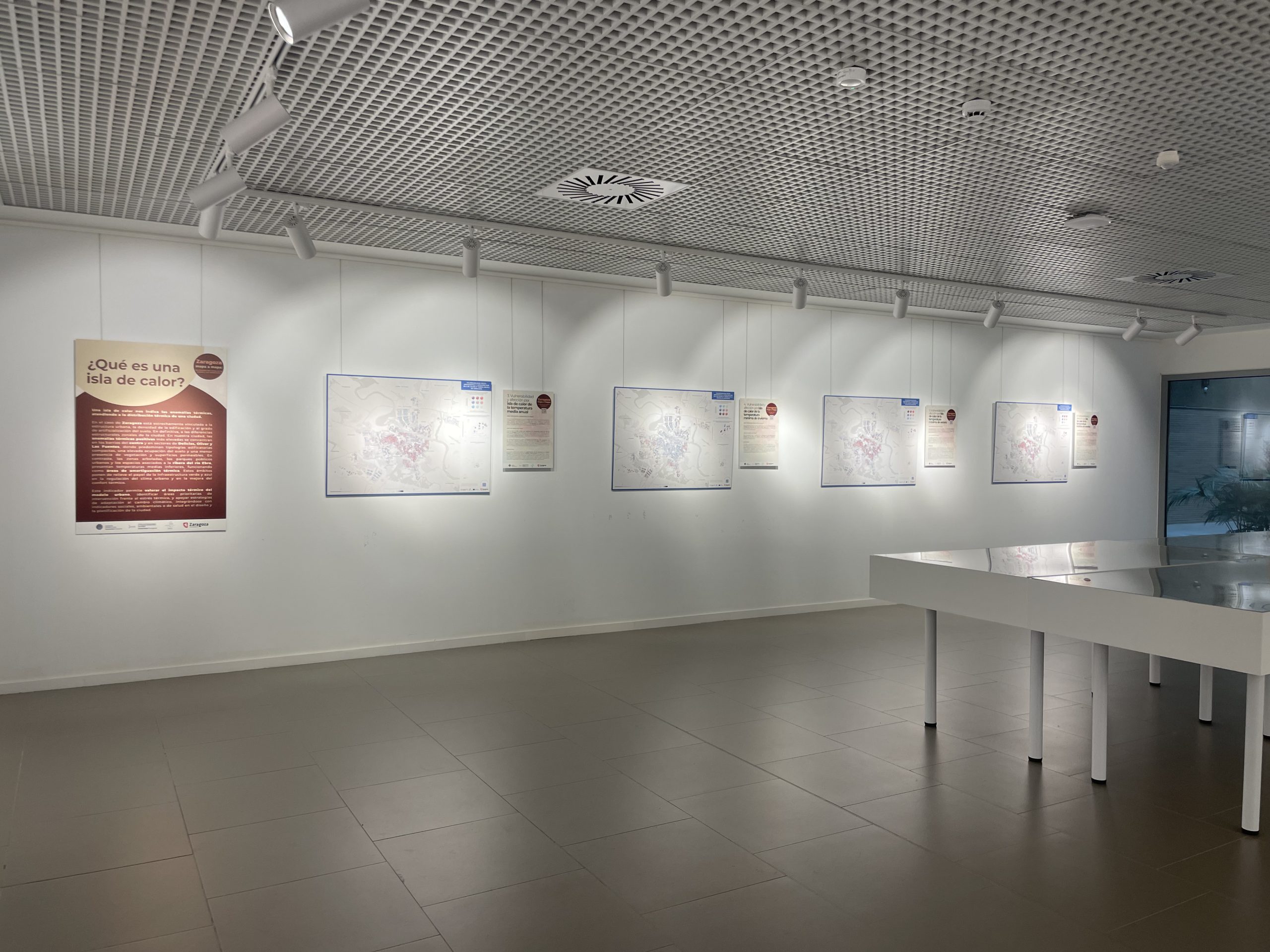 ¿Cómo nos afecta el clima en Zaragoza? La exposición «Mapa a mapa» revela la desigualdad térmica de la ciudad