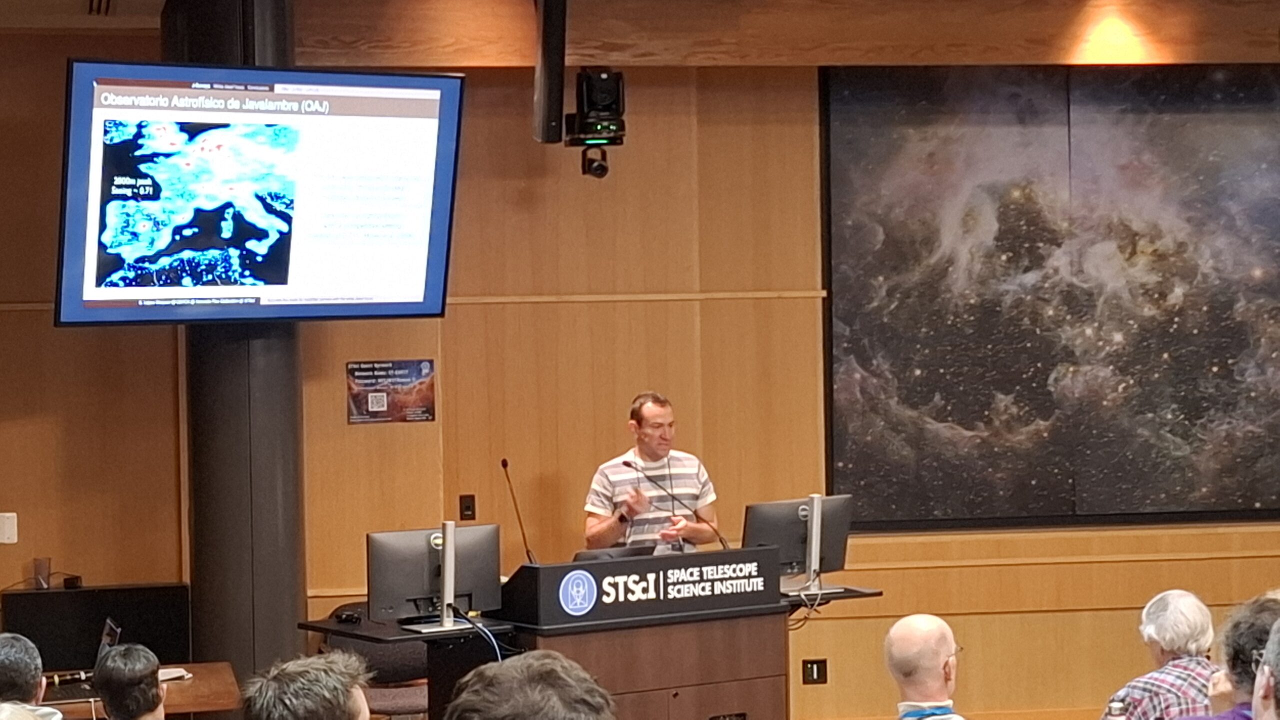 CEFCA comparte una nueva técnica con los grandes telescopios del mundo en Baltimore