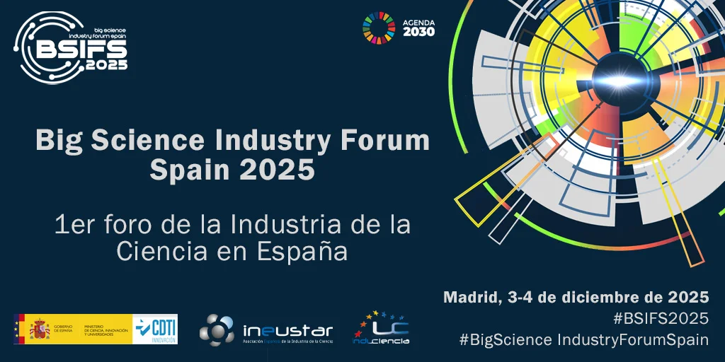 Aragón tendrá stand propio en la primera edición del Big Science Industry Forum Spain (BSIFS) 2025
