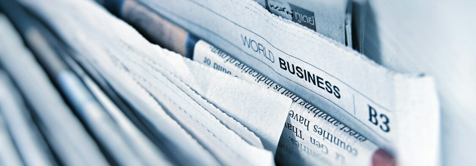 Business newspaper article